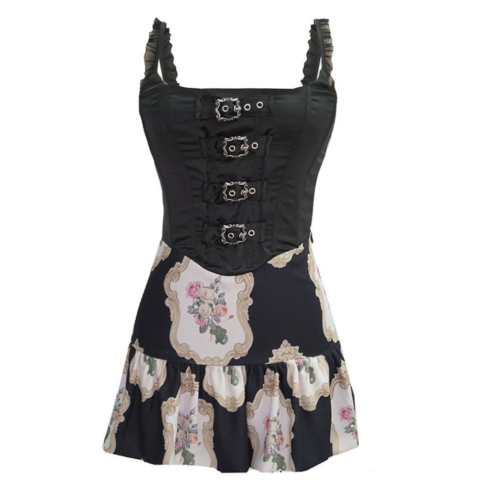 Zemeta Renaissance Lock Corset Dress - Size M